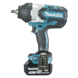 Aku rázový utahovák 1/2" Li-ion LXT 18V/5,0Ah, Makita DTW1002RTJ